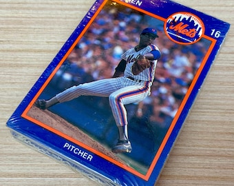 1988 Kahn’s New York Mets Team Set–SEALED MINT–Dwight Gooden on Cover! Strawberry/Carter/Hernandez/Cone. Rare Collectors Item for a Mets Fan