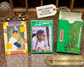1990 Donruss "The Rookies" Complete 56-Card Set Factory Sealed | Mint Condition A Time Capsule from 1990--Pristine & Untouched! Frank Thomas