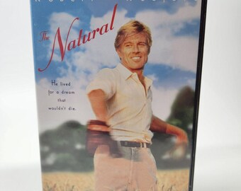 The Natural DVD 2001 Special Features-Robert Redford, Kim Basinger, Robert Duvall NEW Sealed Classic Baseball Movie Nominated for 4 Oscars