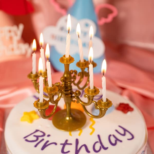 Vintage Birthday Cake Candle Holders Etsy