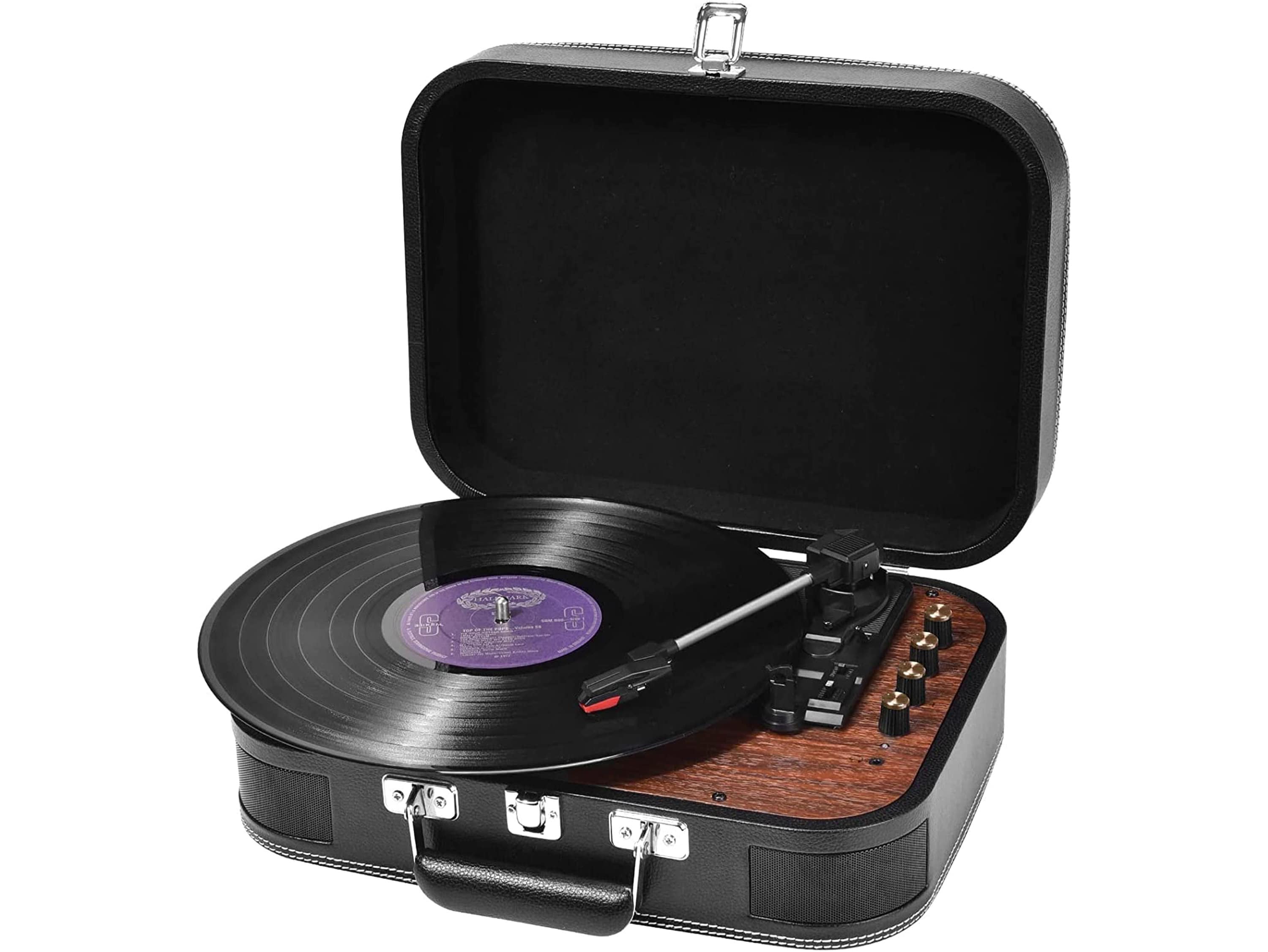 RECORD PLAYER POP - Giradischi portatile a valigetta con Bluetooth