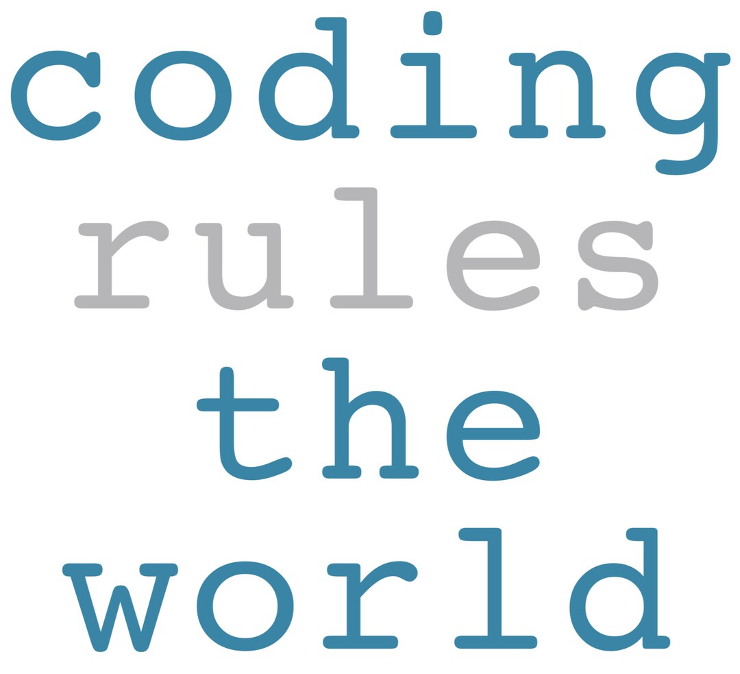 Coding Rules the World Original Design for Print-on-demand POD - Etsy