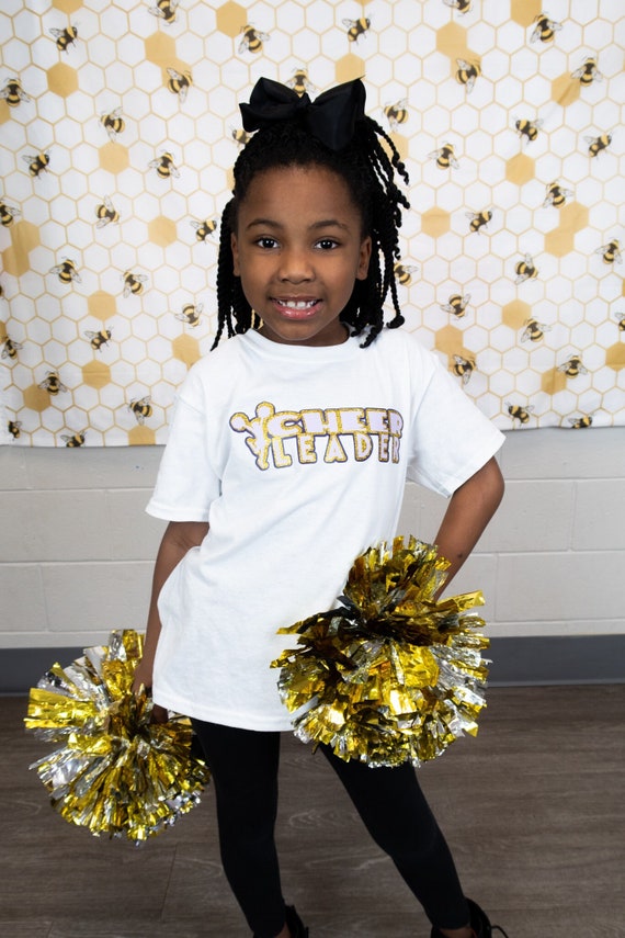 Cheerleader Graphic Tee Kids Clothes Kids Clothing Kids Clothing Labels Girl Tshirt Cheer T shirts Cheerleader Graphic Tee Etsy