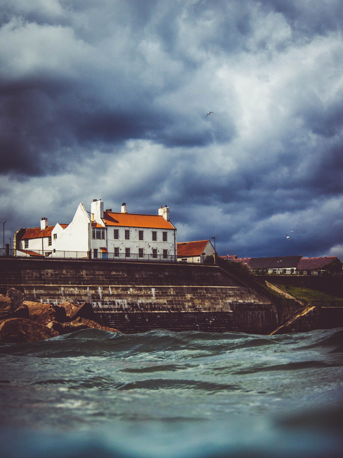 CLIFFTOP HOUSE Cullercoats Bay North East England. 5 X 7 Etsy