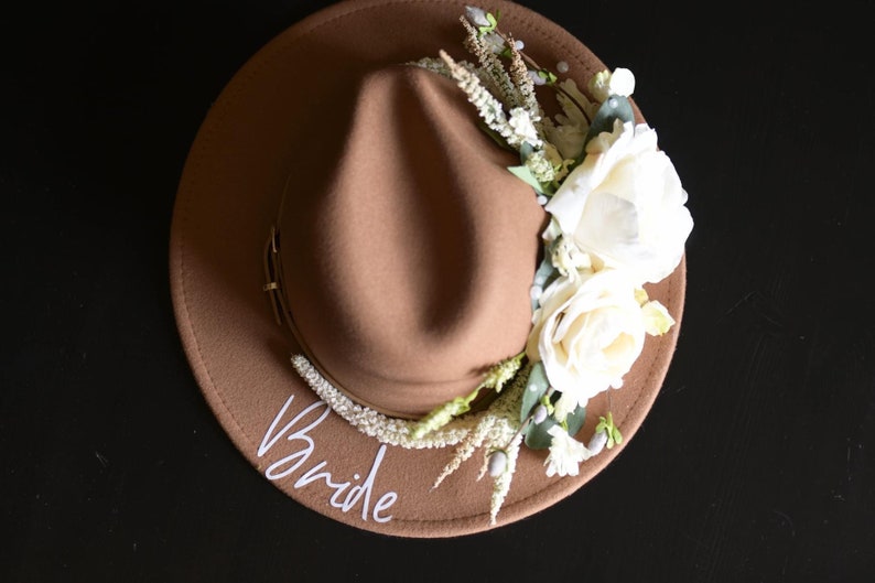 The Boho Bride Bohemian Bridal Hat image 9