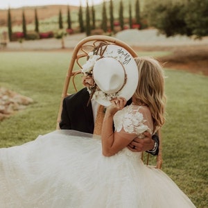 The Boho Bride Bohemian Bridal Hat image 4