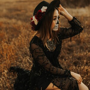 The Dusk Bride - Dusk Bridal Boho Hat