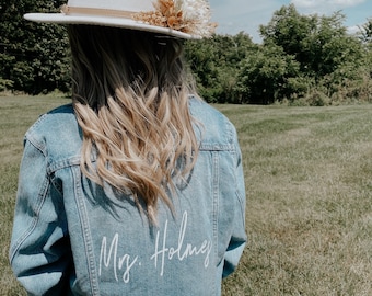 Bridal Jean Jacket