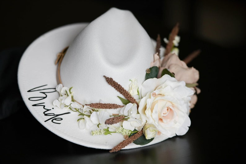 The Boho Bride Bohemian Bridal Hat image 7