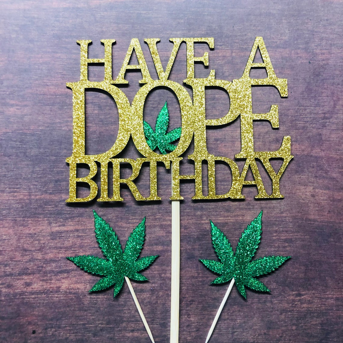 DIGITAL FILE Dope Birthday Cake Topper Etsy