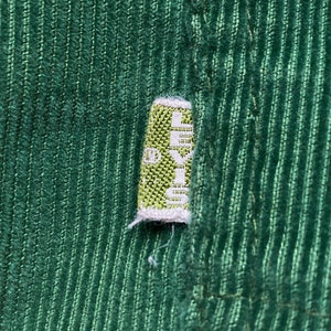 70s Levi’s “Big E” Corduroy Flare