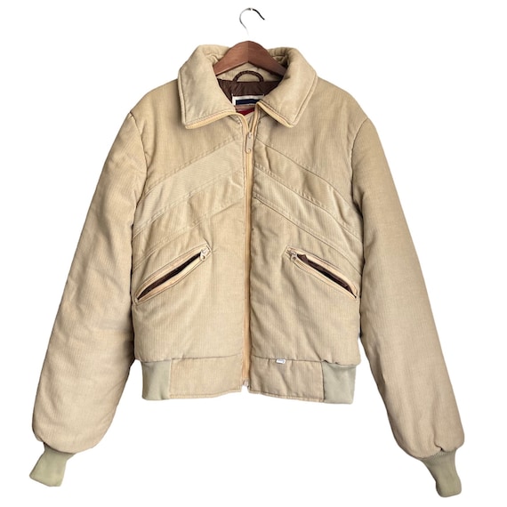 70s Levis Ski Jacket Corduroy Bomber - Etsy