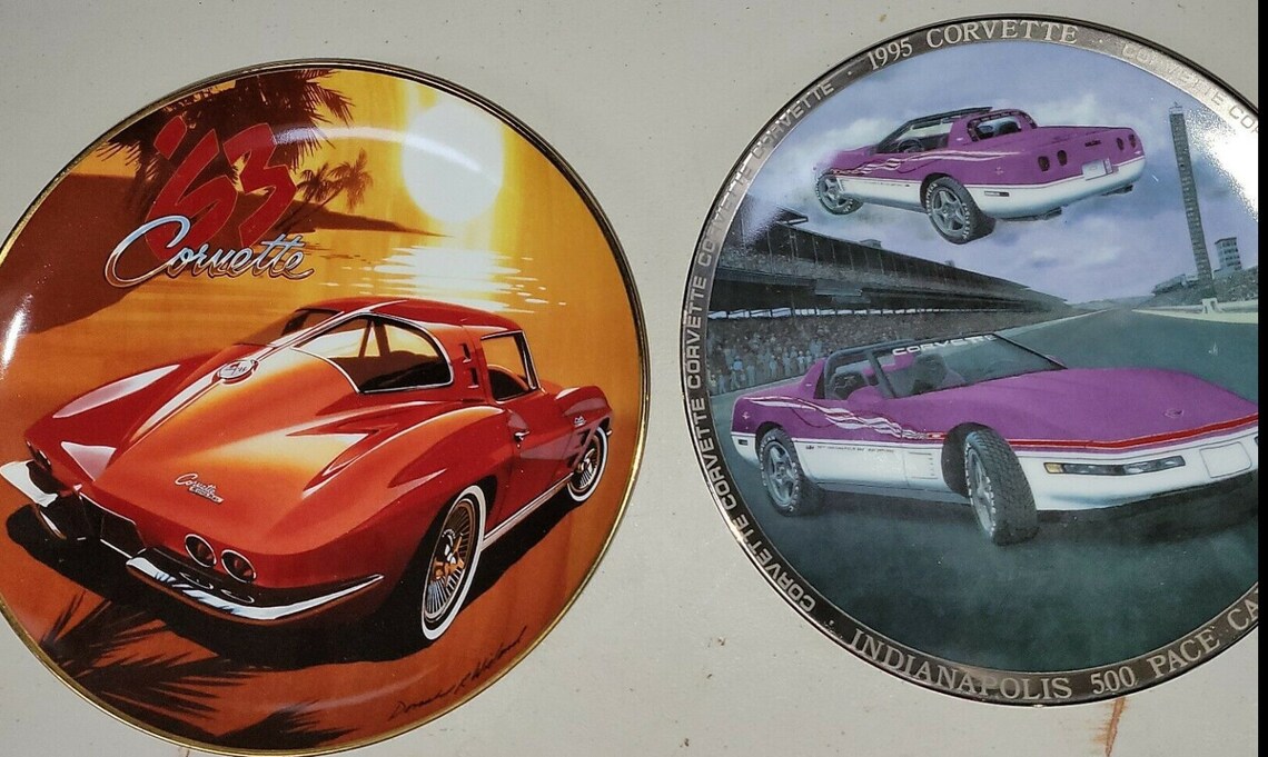 Corvette Display Plates6395 limited editions Etsy