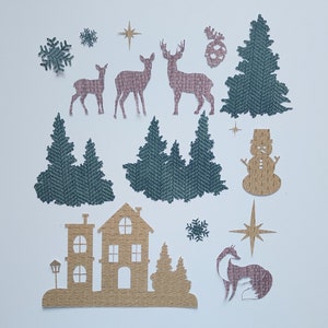 Papier découpé « Woolen Wonderland »