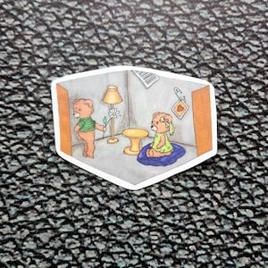 Sticker « Ours en peluche »