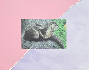 Postcard The Otter