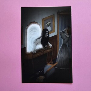 Carte postale "Miroir maudit"
