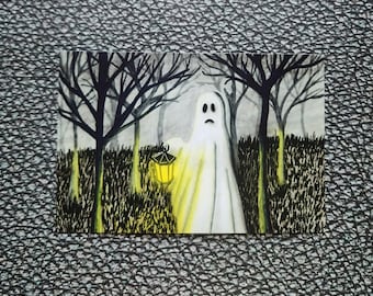 Postcard "Lost Ghost"
