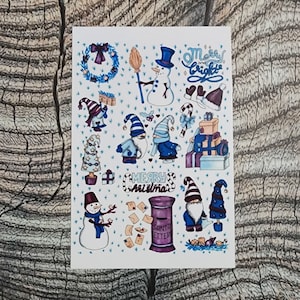 Carte postale « Les gnomes de Noël »