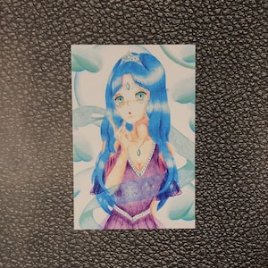 Carte postale "Fée des neiges"