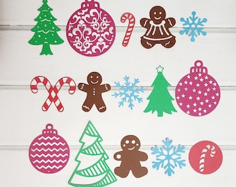 Paper Die Cuts “Christmas”