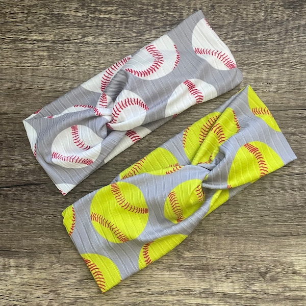 Softball Headband Etsy