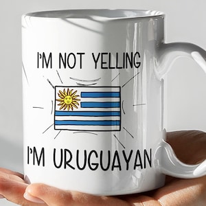 Funny Gift For Uruguayan, Birthday Present For Uruguayan Wife Uruguayan Husband, Perfect Gift For Uruguayan Mom Uruguayan Dad, Uruguay Gift