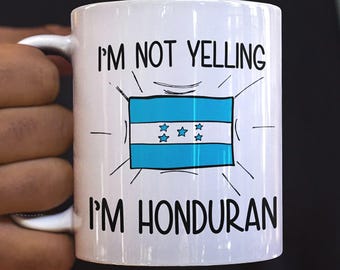 Hondurasische Kaffeetasse, honduranische Flagge Honduras-Andenken