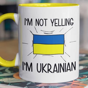 Funny Gift For Ukrainian, Perfect Gift For Ukrainian Wife Ukrainian Husband, Ukraine Flag Ukrainian Gift For Ukrainian Mom, Ukraine Souvenir