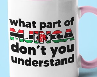 Funny Kenyan Coffee Mug, Kenya Souvenir Gift