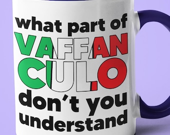Italienische Tasse, Geschenk für italienische Mama oder Papa, Italien Souvenir