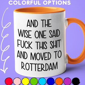 Umzug nach Amsterdam Geschenk, Umzug nach Niederlande Geschenk, Umzug nach Holland, Umzug nach Europa Kaffeetasse, Leben in Niederlande Holland Geschenk