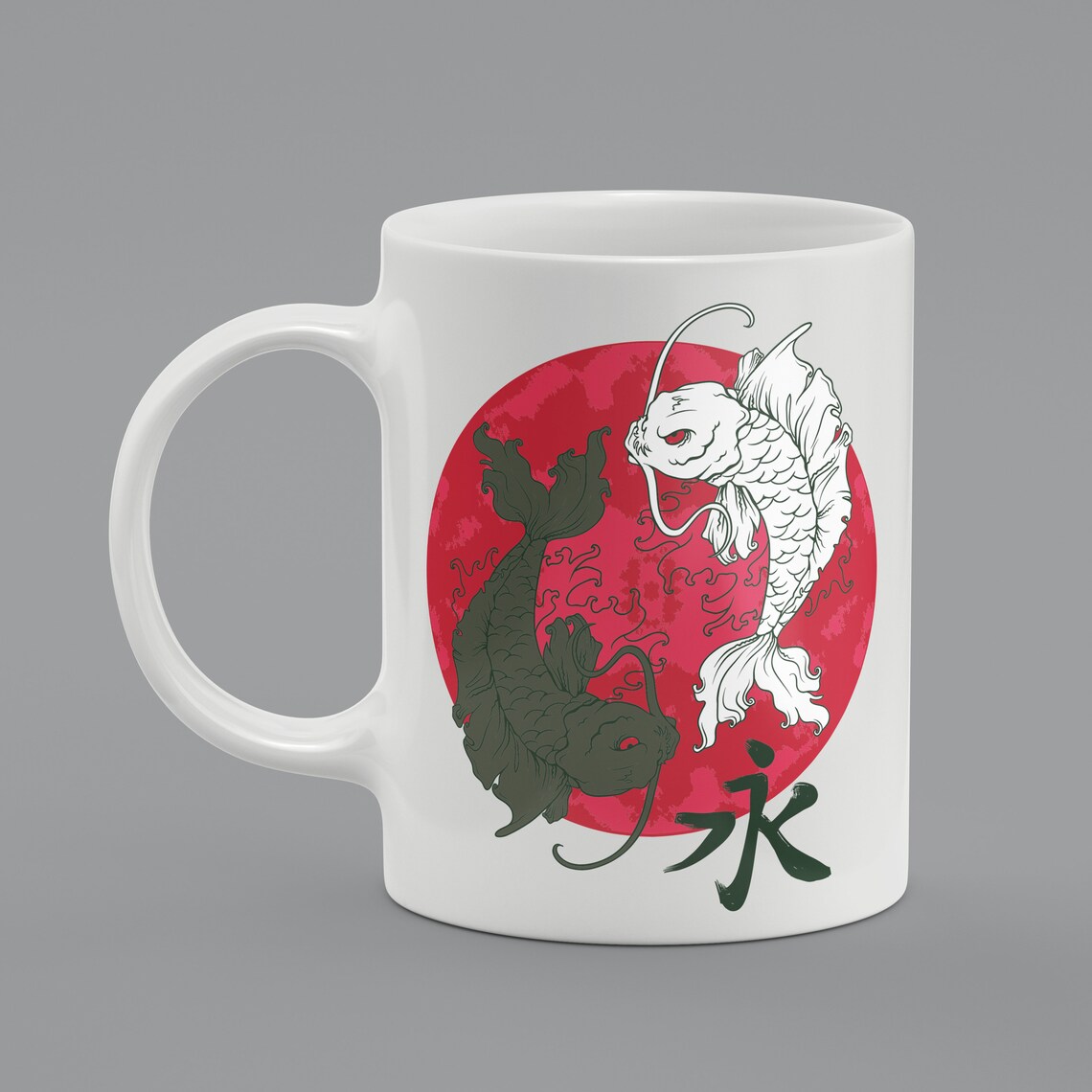 Koi Fish Mug Fish Mug Koi Fish Coffee Mug Gift For Koi Etsy