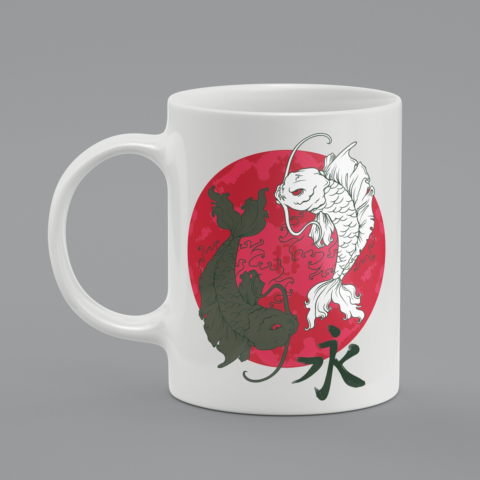 Koi Fish Mug Fish Mug Koi Fish Coffee Mug Gift For Koi Etsy