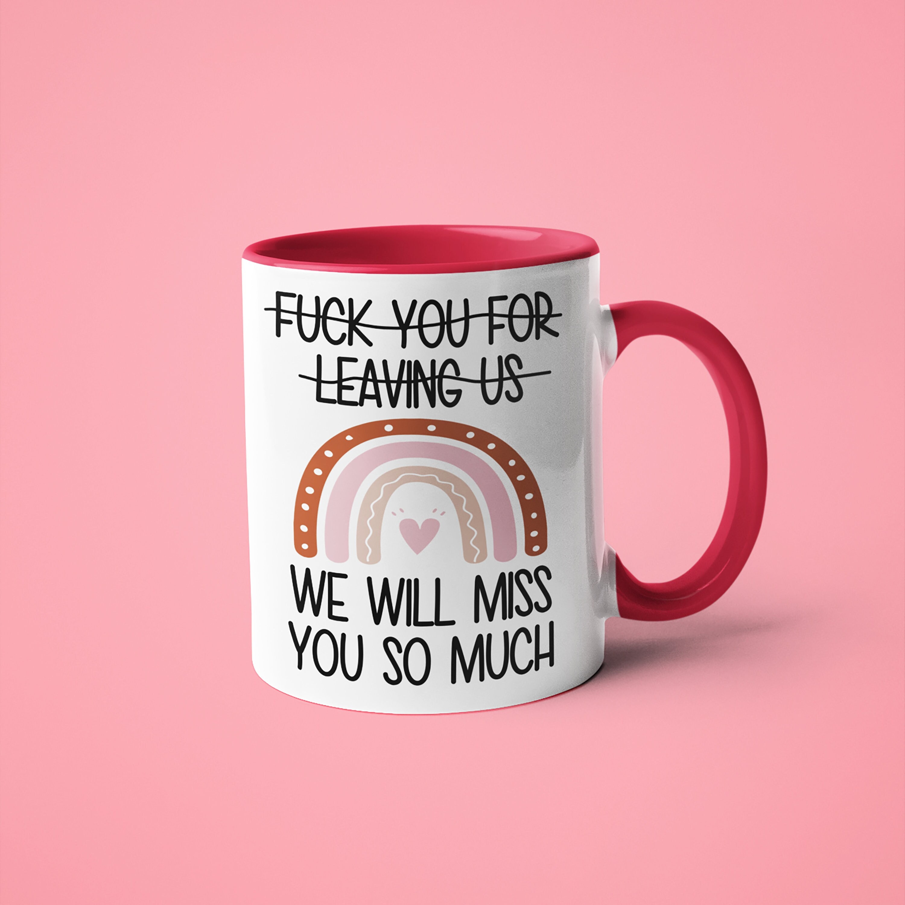 Tazza Umoristica Per Addio Al Lavoro, Collega In Partenza, Con Scritta Divertente "Buona Fortuna Nella Ricerca", 400 Ml - 4