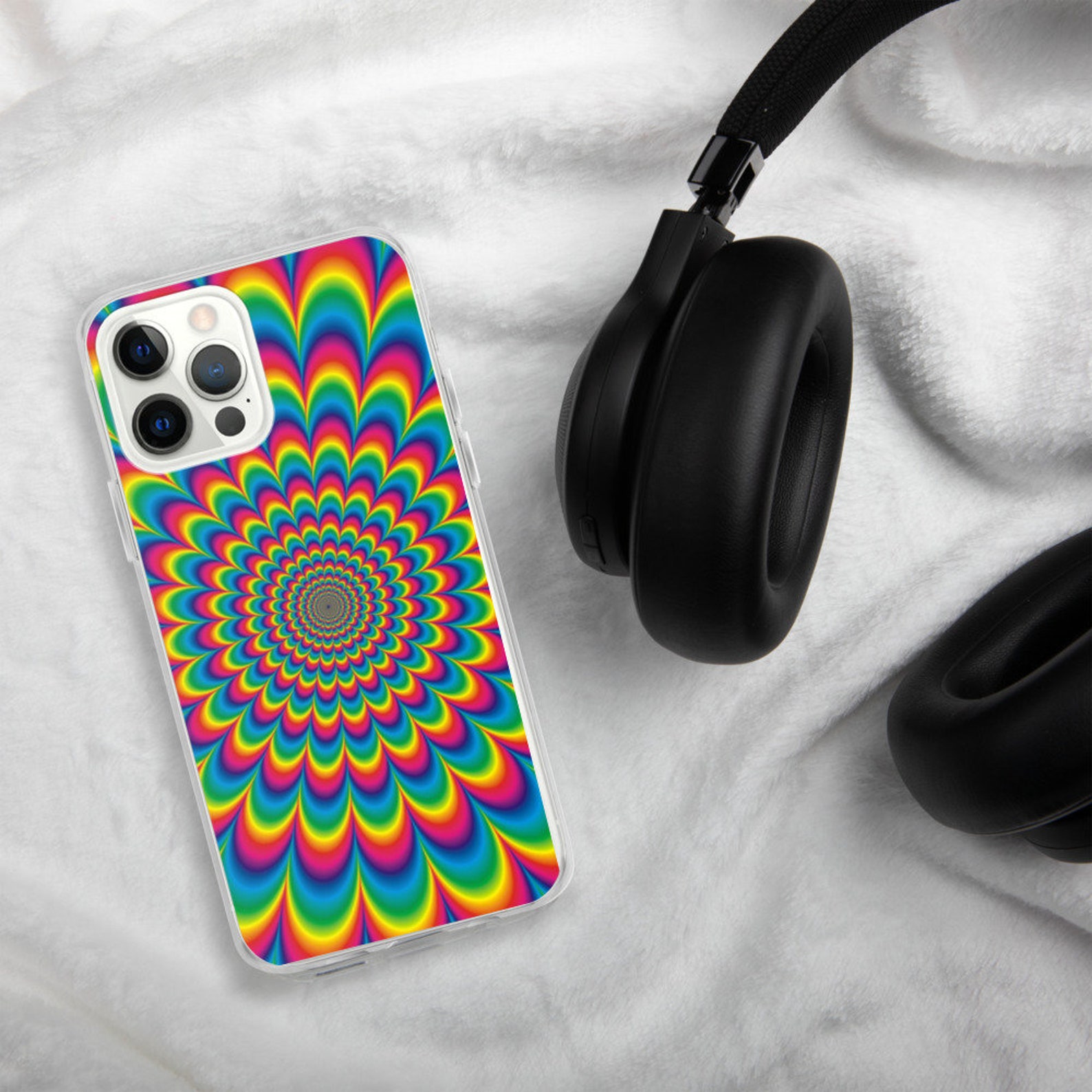 Psychedelic Trippy Phone case Psychedelic Phone case | Etsy