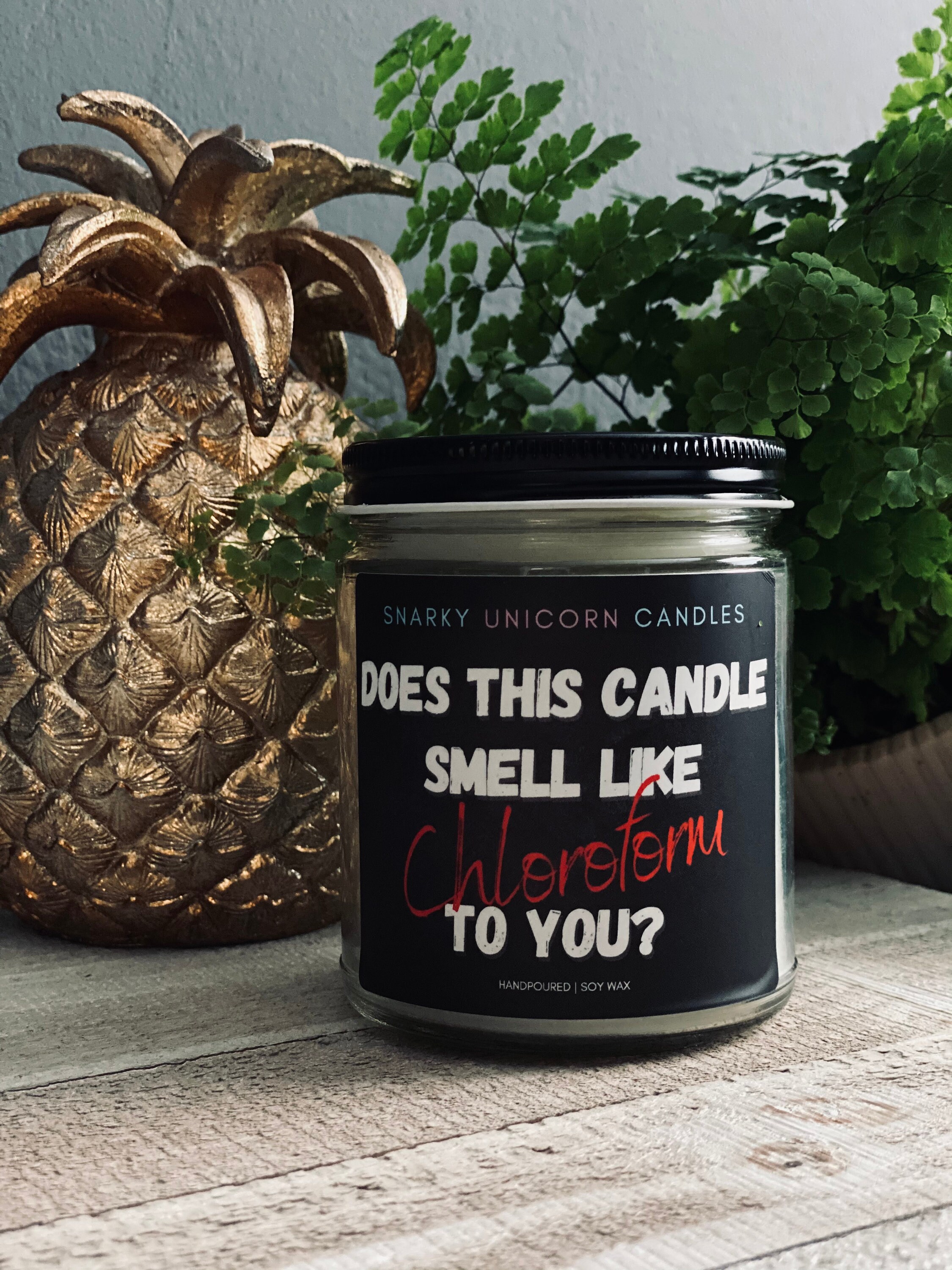 Does This Candle Smell like ChloroForm to You Funny 8 oz Soy Etsy