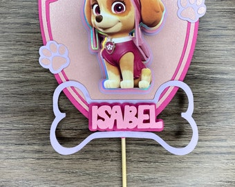 Paw Patrol Cake Topper Etsy Paw Patrol Cake Topper Etsy