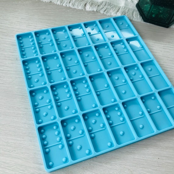 Domino Mold, Double 6 Domino Mold, Domino Mold for Resin, Epoxy Resin Molds,  Silicone Mold Domino Resin Mold Home Game DIY 