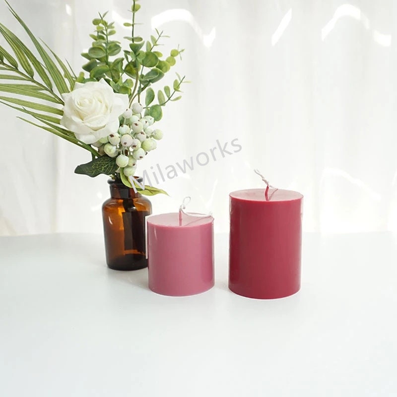 Cylindrical Candle Molds for Candles Making Pillar Candle Etsy