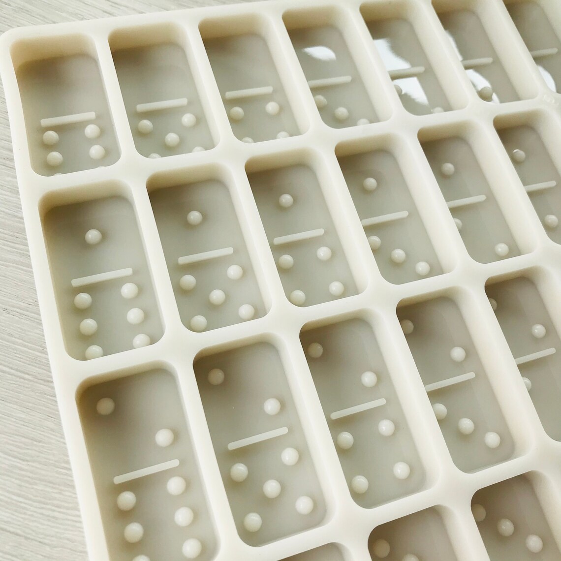 Standard domino silicone mold domino resin mold Etsy