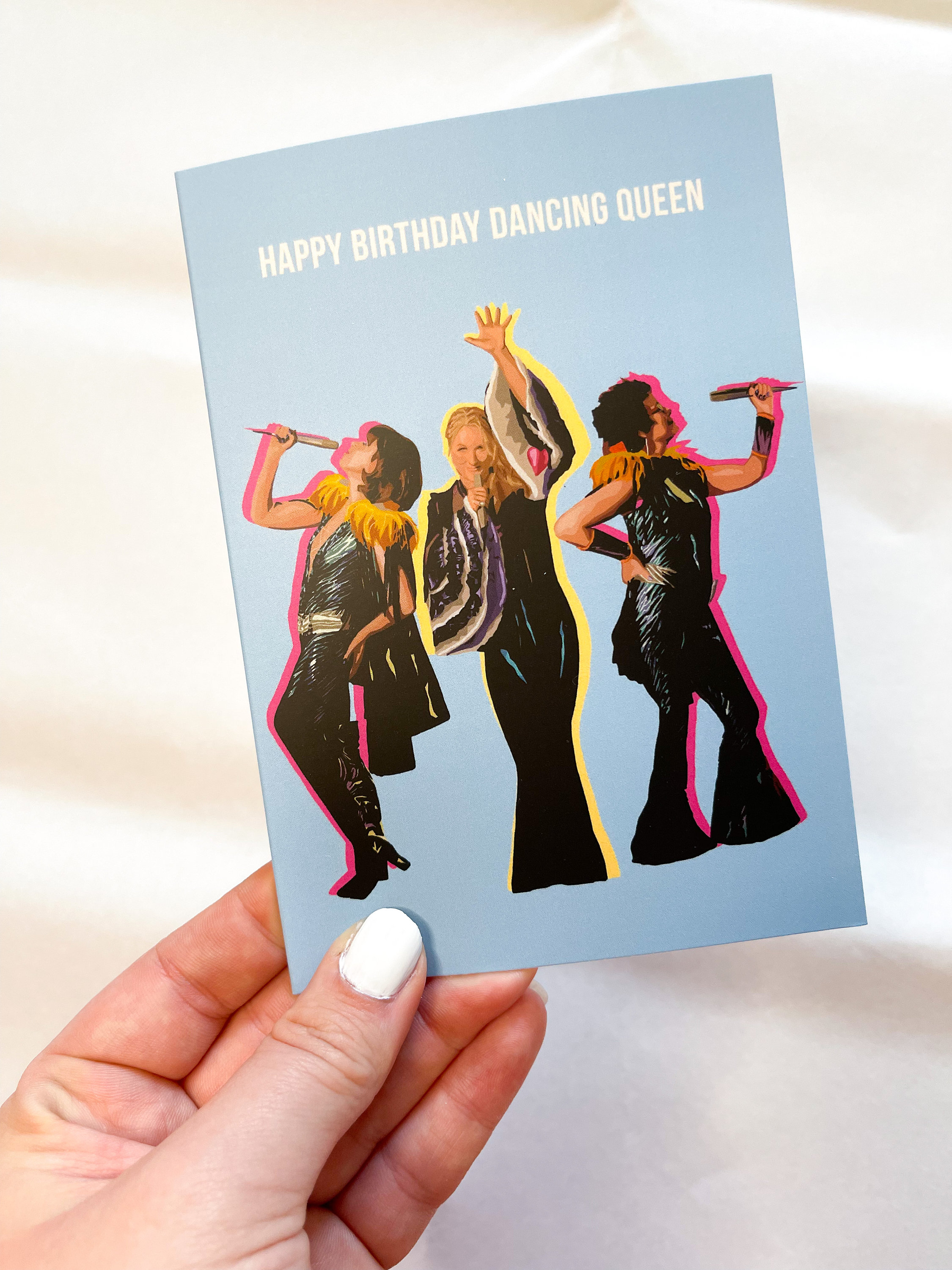 Dancing Queen A6 Birthday card Etsy