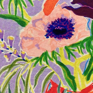 Lilac Flowers,Alice Brisland,Signed Art,Giclée Print,Art for the Home, Anniversary gift, Wedding gift, Birthday Gift, Uk wall art, Art print image 6