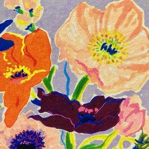 Lilac Flowers,Alice Brisland,Signed Art,Giclée Print,Art for the Home, Anniversary gift, Wedding gift, Birthday Gift, Uk wall art, Art print image 5
