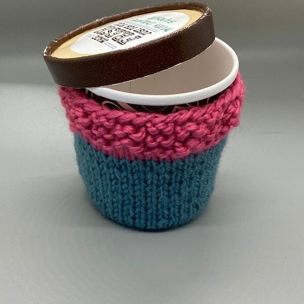 Ice cream pint cozies