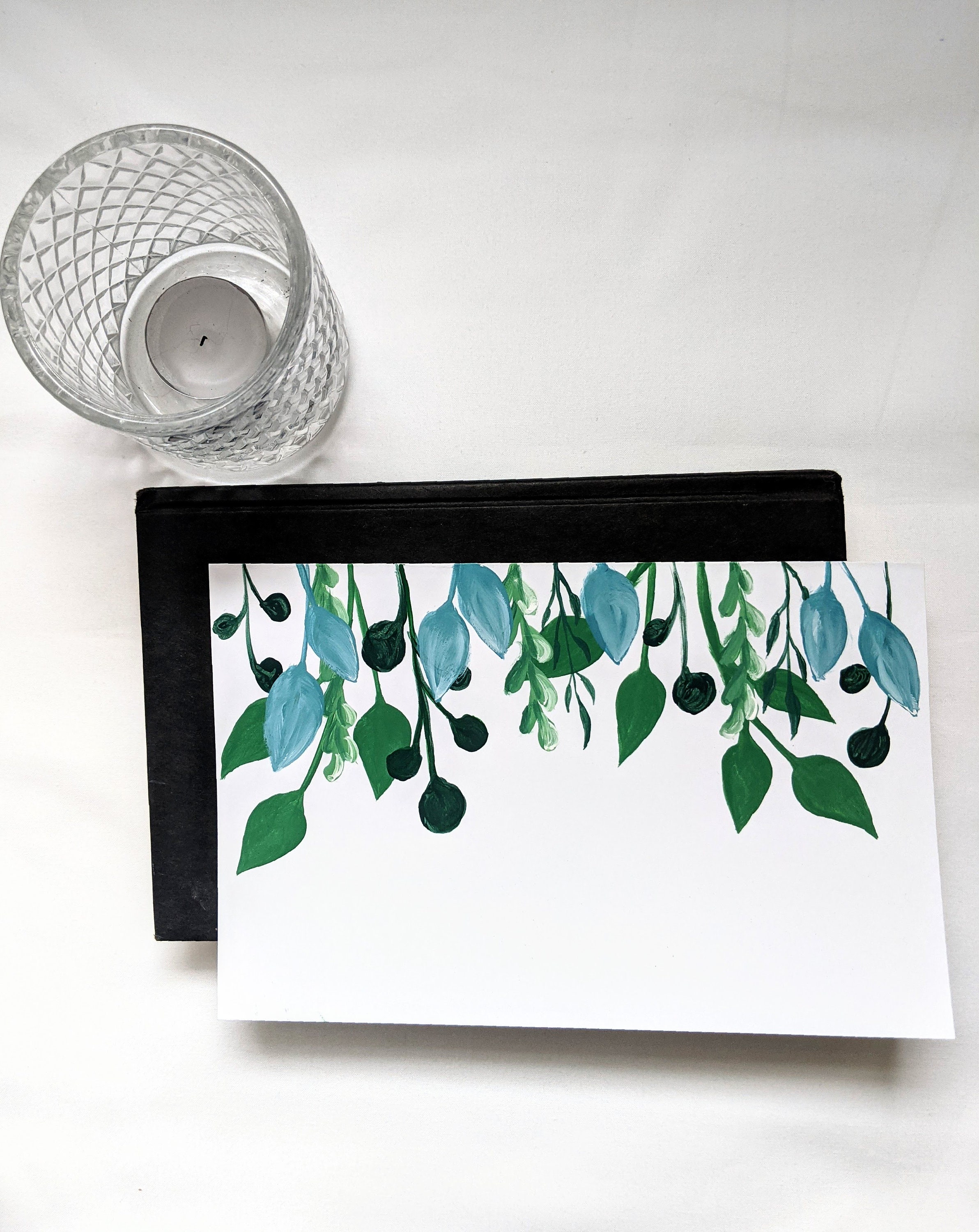 Leaf Card Etsy
