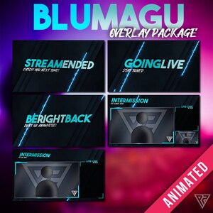 BluMagu Overlay Screens