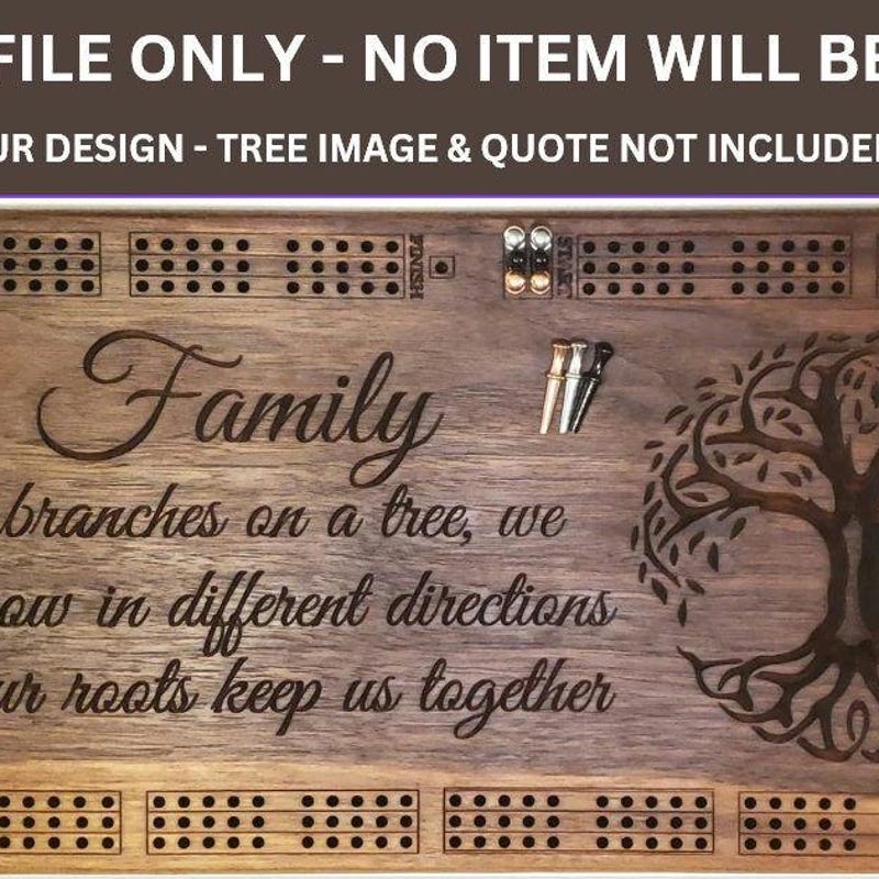 Cribbage Board Files for Cnc Router - Etsy