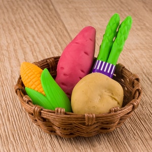 Gemüsekartoffel Radierer Japan Iwako Radiergummi Japan Radiergummi Mais Spargel Süßkartoffel
