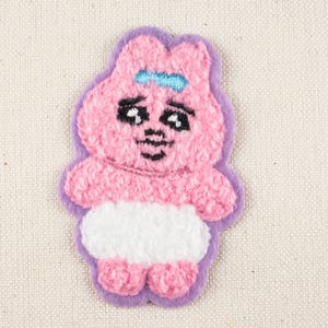 Opanchu Usagi Whole Body iron on Patch Embroidery Decorative applique Japan Embroidered Cartoon Emblem Japan For kid child Bag Jacket
